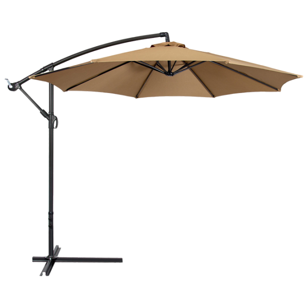Umbrelă de grădină Procart UM002O Black Beige photo 1