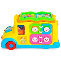 Busy board Hola Toys School bus 1+ photo 2