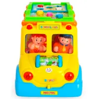 Busy board Hola Toys School bus 1+ photo 3