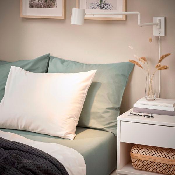 Простыня Ikea Dvala Хлопок photo 4 Простыня Ikea Dvala Хлопок photo 4