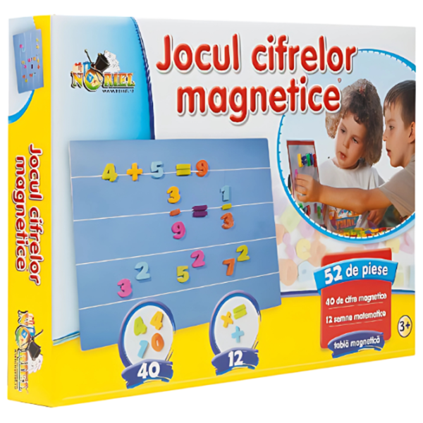 Joc educativ Noriel Magnetic Numbers 3+/ Dezvoltare photo 3