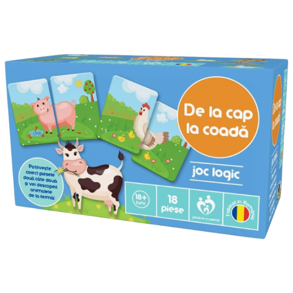 Joc educativ Noriel De la cap la coadă 1.5+/ Dezvoltare photo 3