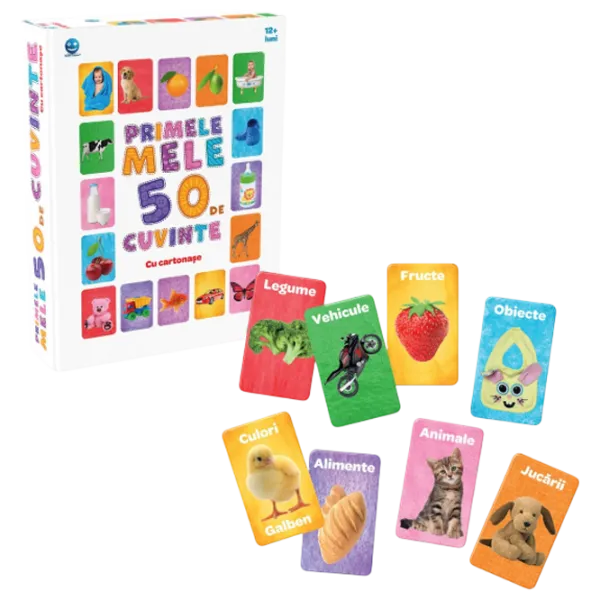 Joc educativ Noriel Primele mele 50 de cuvinte 1+/ Dezvoltare photo 1 Joc educativ Noriel Primele mele 50 de cuvinte 1+/ Dezvoltare photo 1