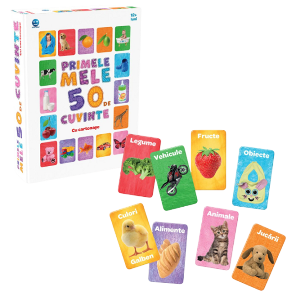 Joc educativ Noriel Primele mele 50 de cuvinte 1+/ Dezvoltare photo 1 Joc educativ Noriel Primele mele 50 de cuvinte 1+/ Dezvoltare photo 1