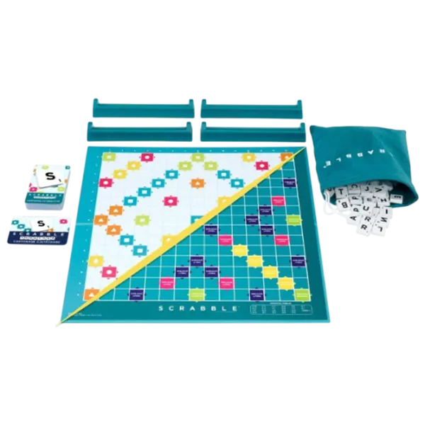 Настольная игра Mattel 2 in 1 Scrabble Core Refresh 8+/ Стратегия photo 2 Настольная игра Mattel 2 in 1 Scrabble Core Refresh 8+/ Стратегия photo 2