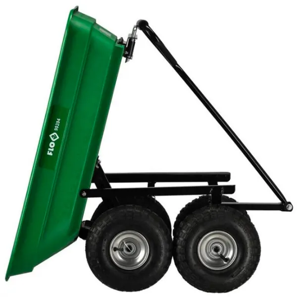 Cărucior cu platformă Flo 90204 Green / 150 kg photo 4