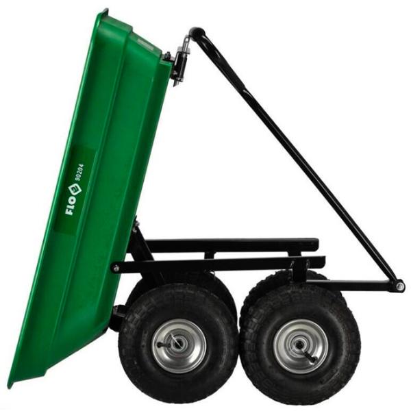 Cărucior cu platformă Flo 90204 Green / 150 kg photo 4