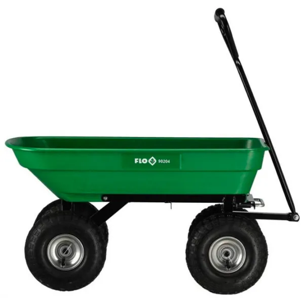 Cărucior cu platformă Flo 90204 Green / 150 kg photo 5