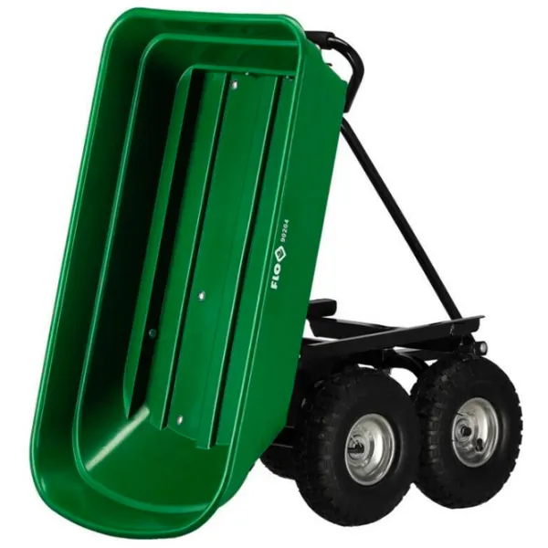 Cărucior cu platformă Flo 90204 Green / 150 kg photo 6