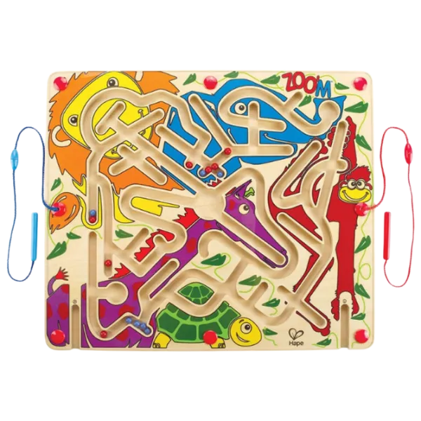 Joc educativ Hape Magnetic Zoo Labyrinth 3+/ Strategie photo 2