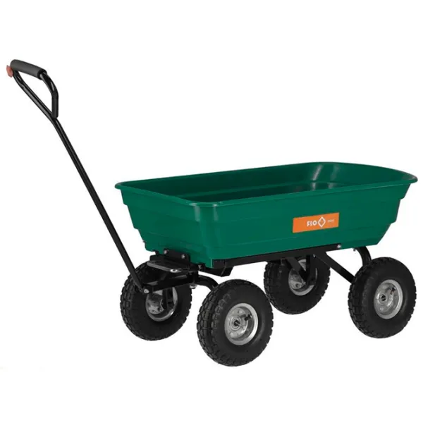 Cărucior cu platformă Flo 90205 Green / 200 kg photo 2