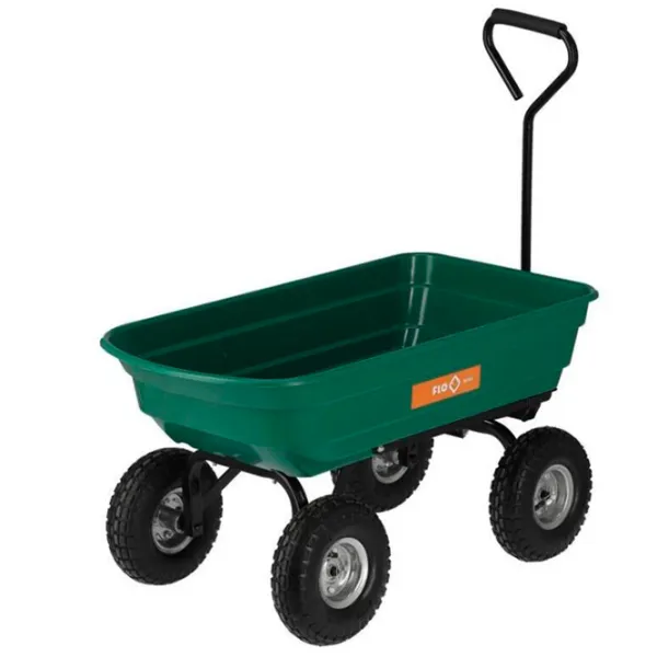 Cărucior cu platformă Flo 90205 Green / 200 kg photo 3