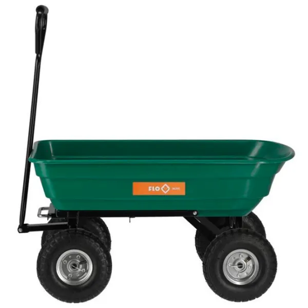 Cărucior cu platformă Flo 90205 Green / 200 kg photo 4