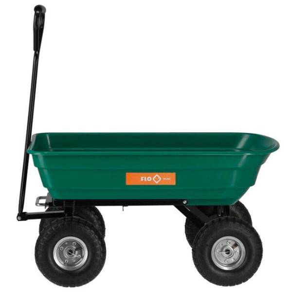 Cărucior cu platformă Flo 90205 Green / 200 kg photo 4