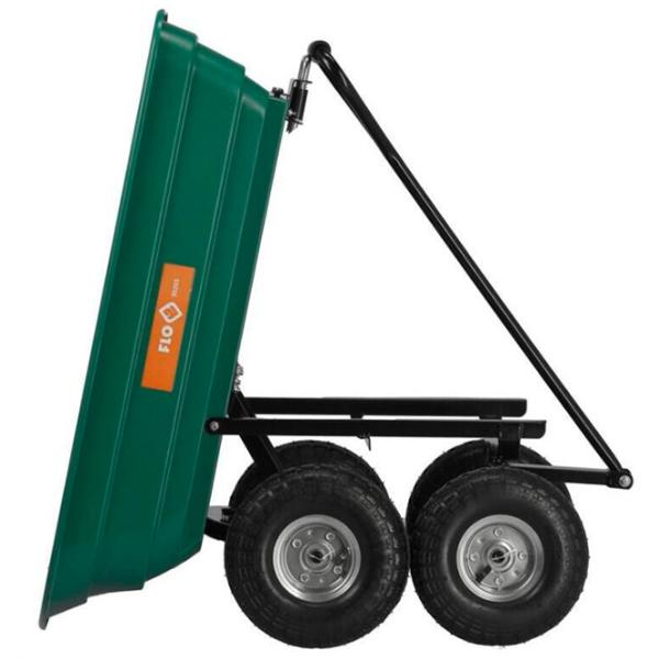 Cărucior cu platformă Flo 90205 Green / 200 kg photo 5