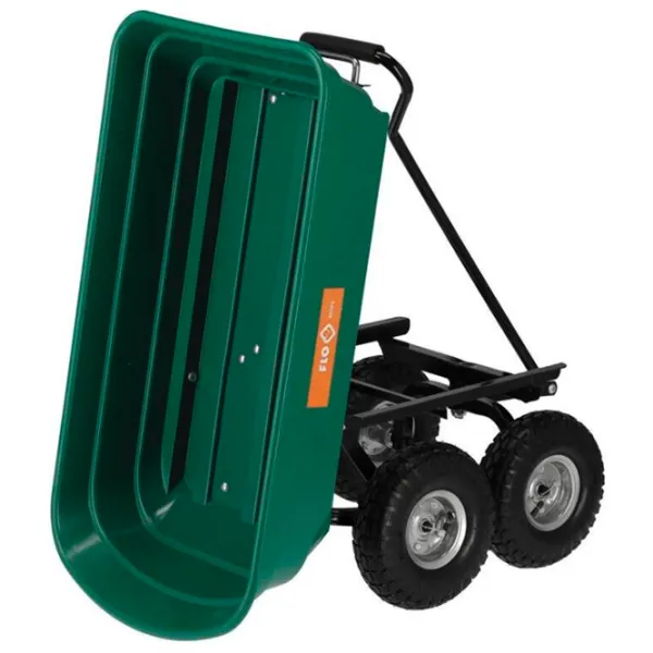 Cărucior cu platformă Flo 90205 Green / 200 kg photo 6