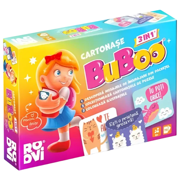 Joc de masă Toys outlet Buboo 3 in 1 Cards 6+/ Dezvoltare photo 1