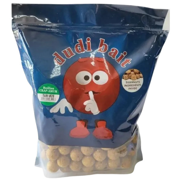 Boilies Dudi Bait Tigernuts – Amur Honey / 1 kg / 20 mm photo 1 Boilies Dudi Bait Tigernuts – Amur Honey / 1 kg / 20 mm photo 1