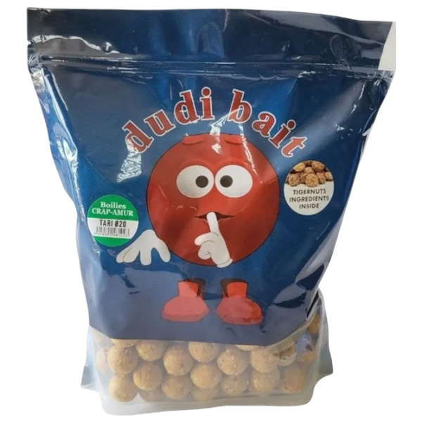 Boilies Dudi Bait Tigernuts – Amur Honey / 1 kg / 20 mm photo 1 Boilies Dudi Bait Tigernuts – Amur Honey / 1 kg / 20 mm photo 1