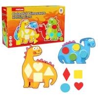 Joc educativ Puedo Colorful Dinosaurs 1+/ Dezvoltare