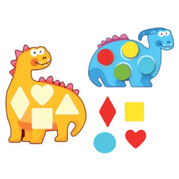 Joc educativ Puedo Colorful Dinosaurs 1+/ Dezvoltare photo 2