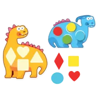 Joc educativ Puedo Colorful Dinosaurs 1+/ Dezvoltare photo 2
