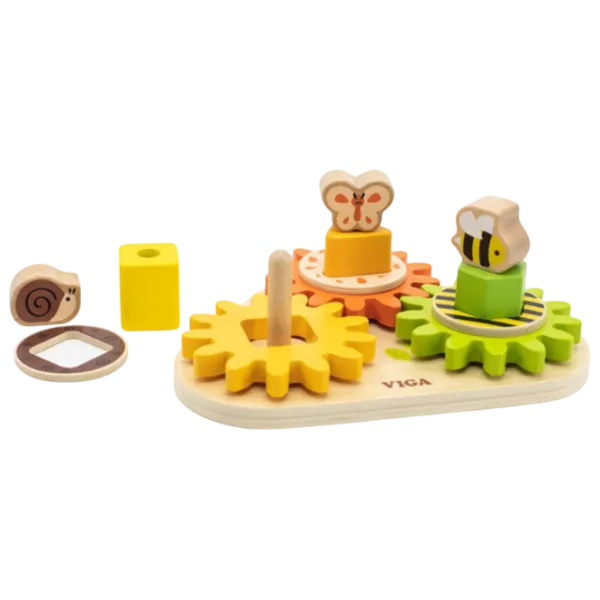 Joc educativ VIGA Rotating Gears 1+/ Dezvoltare photo 2