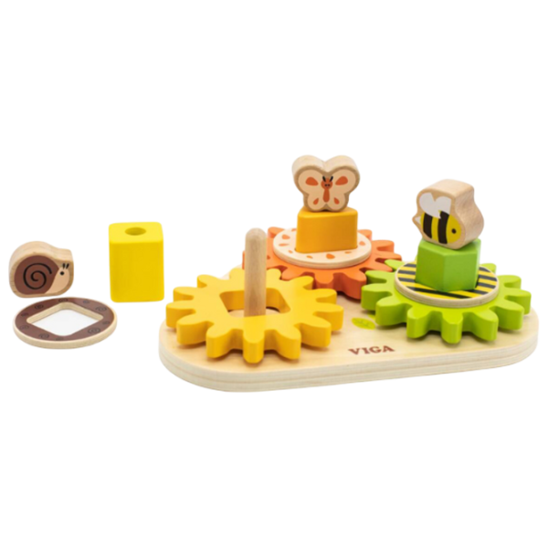 Joc educativ VIGA Rotating Gears 1+/ Dezvoltare photo 2