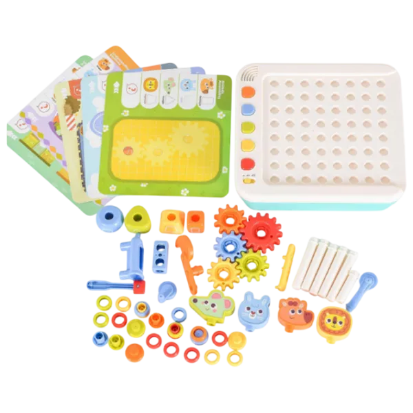 Joc educativ Hola Toys Montessori Code 3+/ Dezvoltare photo 3