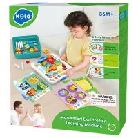 Joc educativ Hola Toys Montessori Code 3+/ Dezvoltare photo 5