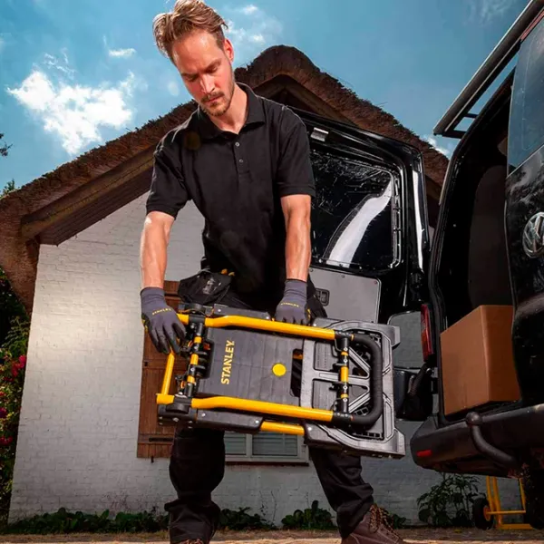 Грузовая тележка Stanley Fatmax SXWT-FT580 Желтый / 70 кг photo 6