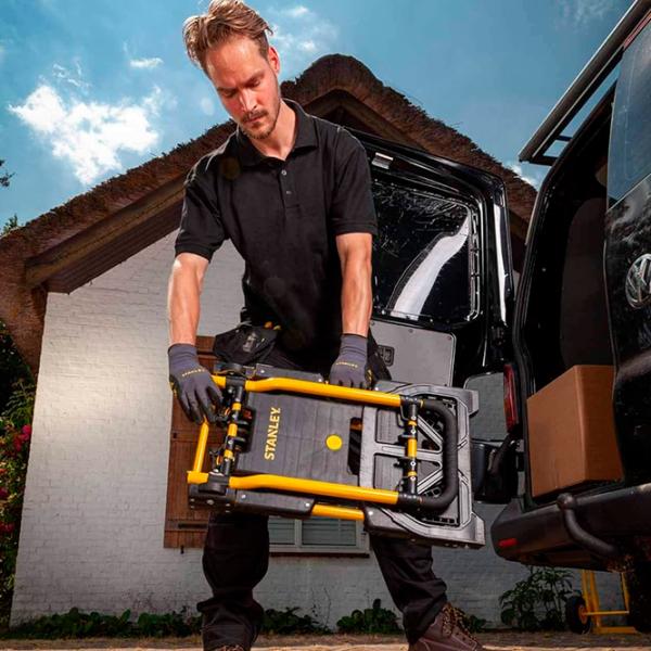 Грузовая тележка Stanley Fatmax SXWT-FT580 Желтый / 70 кг photo 6