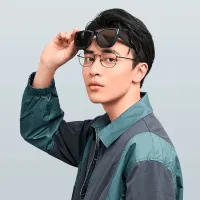 Солнечные очки унисекс Xiaomi Polarized Fitover Sunglasses Пластик / Черный photo 5