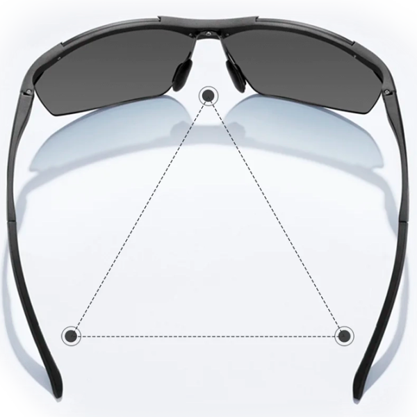 Солнечные очки унисекс Xiaomi Sport Sunglasses Металл / Черный photo 2