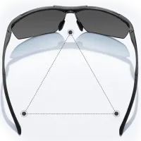 Солнечные очки унисекс Xiaomi Sport Sunglasses Металл / Черный photo 2