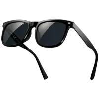 Солнечные очки унисекс Xiaomi Square Sunglasses Пластик / Черный photo 2
