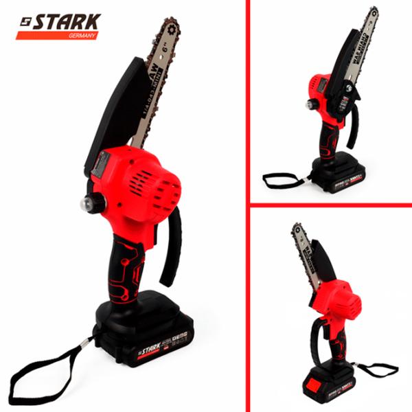 Fierăstrău cu lanţ Stark BCS-21015 cu acumulator/ Red photo 3