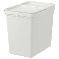 Набор для сортировки мусора Ikea Hallbar 44л / Пластик / Серый photo 2