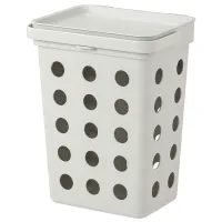 Набор для сортировки мусора Ikea Hallbar 42л / Пластик / Серый photo 2