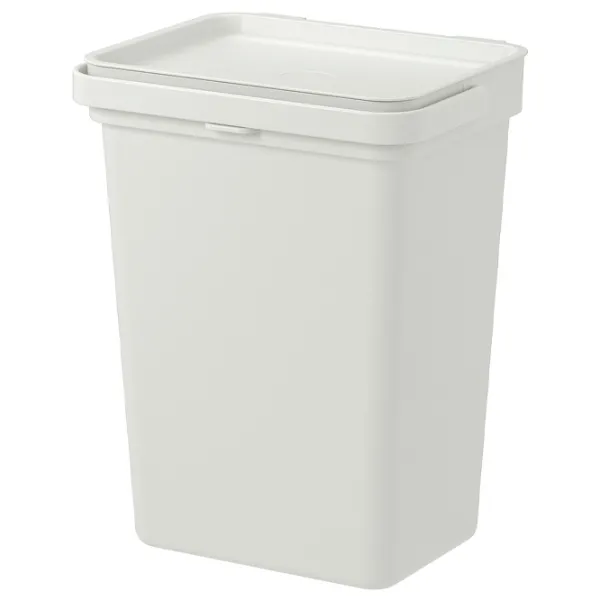 Set de sortare a deșeurilor Ikea Hallbar 40l / Plastic / Gray photo 3