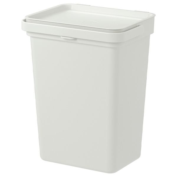 Набор для сортировки мусора Ikea Hallbar 55л / Пластик / Серый photo 2