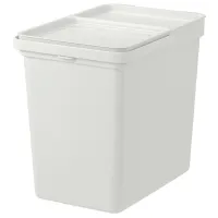 Набор для сортировки мусора Ikea Hallbar 55л / Пластик / Серый photo 4