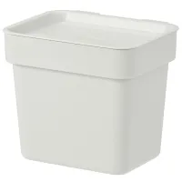 Набор для сортировки мусора Ikea Hallbar 55л / Пластик / Серый photo 5
