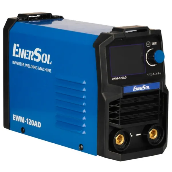 Aparat de sudat Enersol EWM-120AD 230 V  cu electrod (MMA), cu gaz inert (TIG) / Blue photo 1