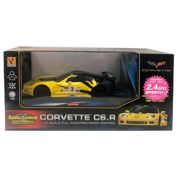 Mașină RC Corvette C6.R 866-2417  / 2.4 GHz / Black Multicolor photo 5