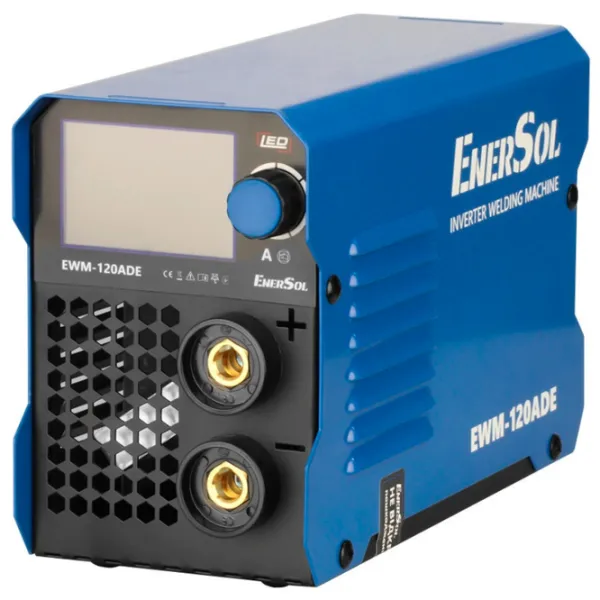 Aparat de sudat Enersol EWM-120ADE 230 V  cu electrod (MMA), cu gaz inert (TIG) / Blue photo 1