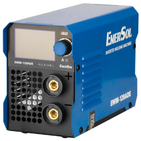 Aparat de sudat Enersol EWM-120ADE 230 V  cu electrod (MMA), cu gaz inert (TIG) / Blue photo 1