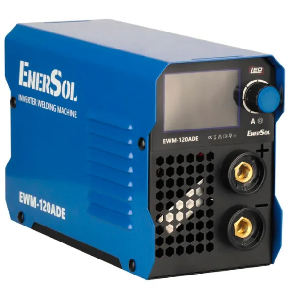 Aparat de sudat Enersol EWM-120ADE 230 V  cu electrod (MMA), cu gaz inert (TIG) / Blue photo 4
