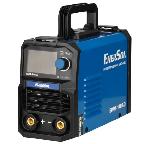 Aparat de sudat Enersol EWM-140AD 230 V  cu electrod (MMA), cu gaz inert (TIG) / Blue photo 1