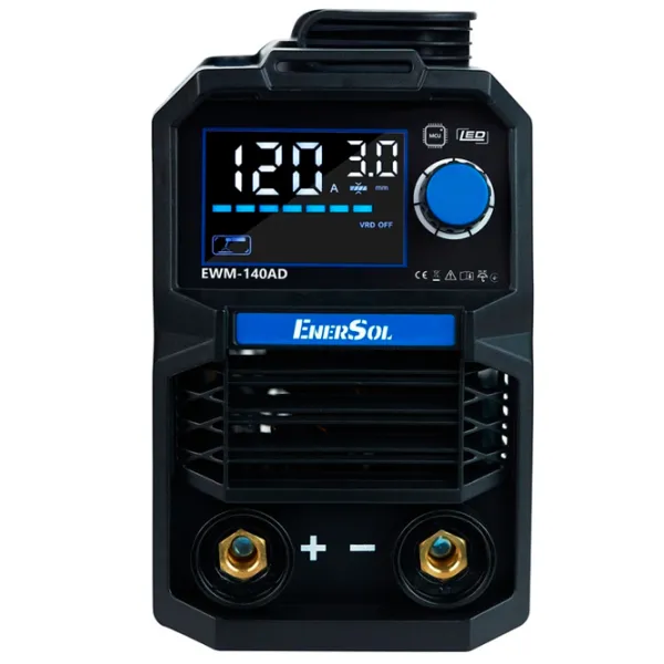 Aparat de sudat Enersol EWM-140AD 230 V  cu electrod (MMA), cu gaz inert (TIG) / Blue photo 2